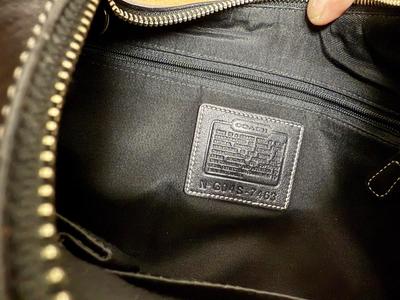 Coach Black Leather Handbag