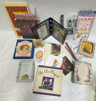 Book & Misc Spiritual Knick Knack Lot