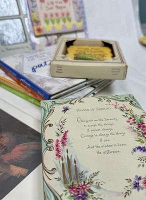 Book & Misc Spiritual Knick Knack Lot
