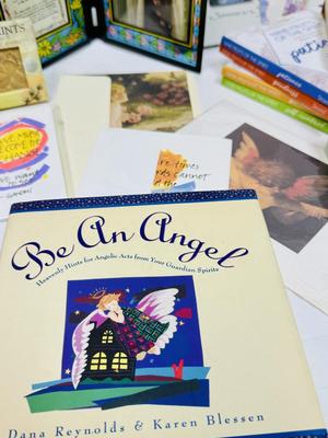 Book & Misc Spiritual Knick Knack Lot