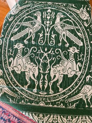 Block prints on rice paper, tapestry, artwork