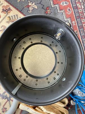 Electric Cricket Ash-Vac and vintage royal vacuum