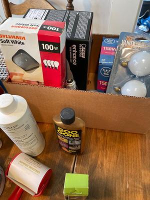 Cleaning supplies
