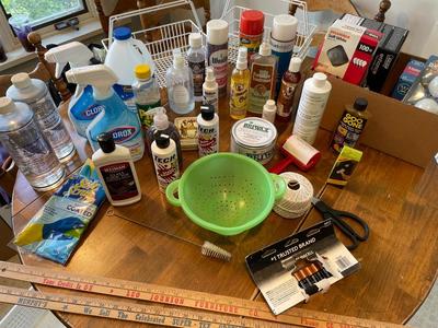 Cleaning supplies
