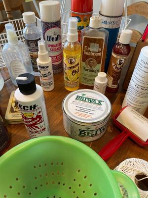 Cleaning supplies