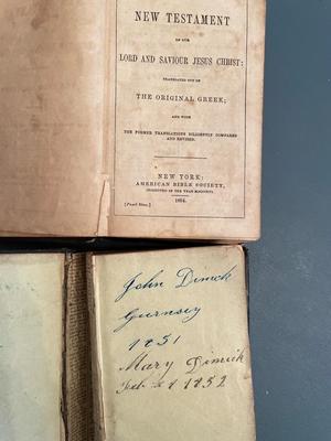 Vintage and antique books