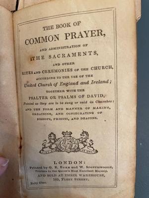 Vintage and antique books