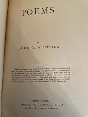 Vintage and antique books