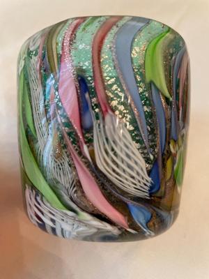 Kosta Boda (Erik Hoglund) orange bull bowl,signed art glassm