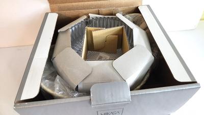 Lot #5 Mikasa Crystal Hostess Bowl - new in box
