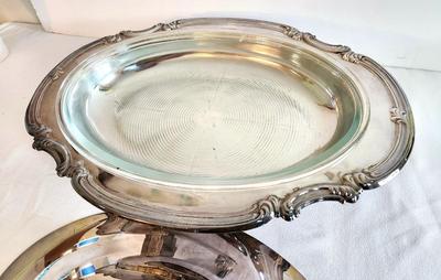 Lot #9 Kent Silversmiths Covered Casserole with Lid - Silverplate