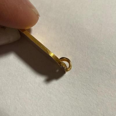 18K Egyptian Cartouche Pendants (K-HS)