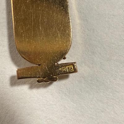 18K Egyptian Cartouche Pendants (K-HS)