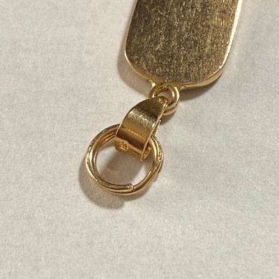 18K Egyptian Cartouche Pendants (K-HS)