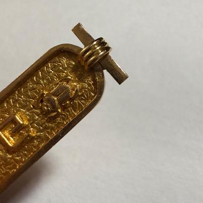 18K Egyptian Cartouche Pendants (K-HS)