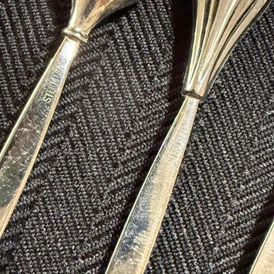 11 Sterling Silver Cocktail Picks (K-HS)