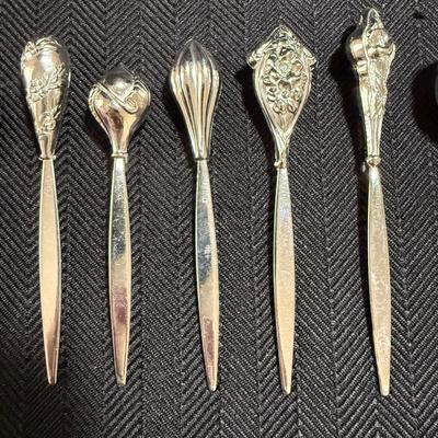 11 Sterling Silver Cocktail Picks (K-HS)