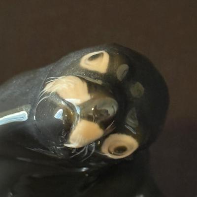 Two Bing & Grondahl Figurines: “Seal” and “Girl with Doll” (O-HS)