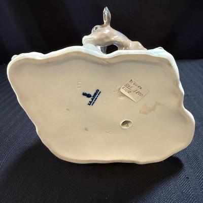 Three Lladro Figurines & Collector’s Society Plaque (O-HS)