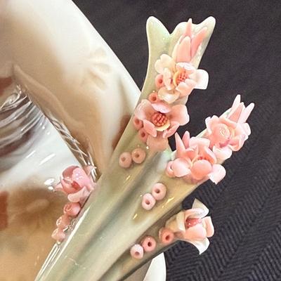 Lladro “Kyioko” & “Turtle Dove” Figurines (O-HS)
