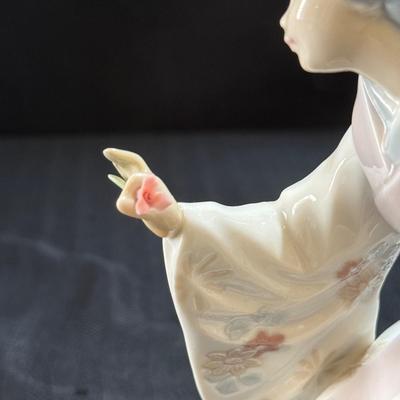 Lladro “Kyioko” & “Turtle Dove” Figurines (O-HS)