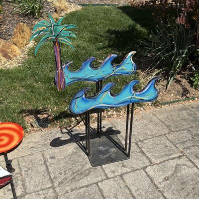 Frederick Prescott Kinetic Sailboat Sculpture (G-HS)