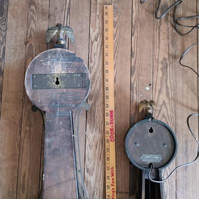 LOT 686: Set of (2) Telechron Electric Wall Clocks