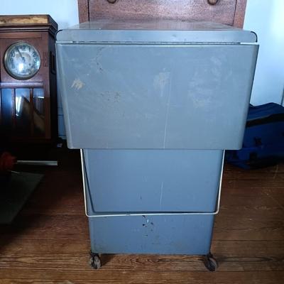 LOT 687: Cole Steel Typewriter Table