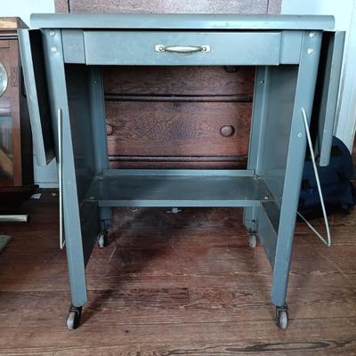 LOT 687: Cole Steel Typewriter Table