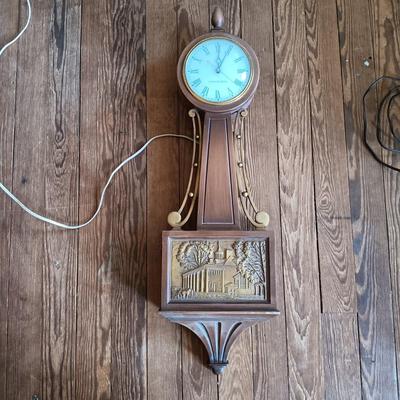 LOT 688: General Electric and Seth Thomas Electric Wall Clocks