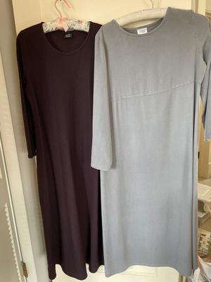 Two dresses by Eileen Fisher