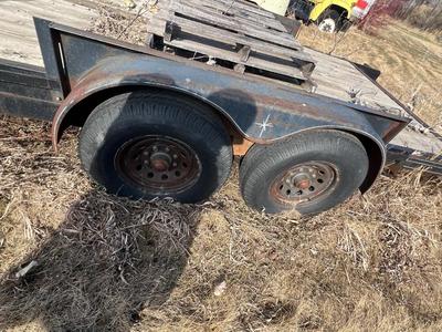 1997 starlite bumper hitch trailer.