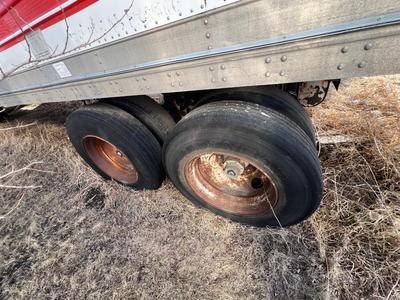 Semi trailer, used for storage no title