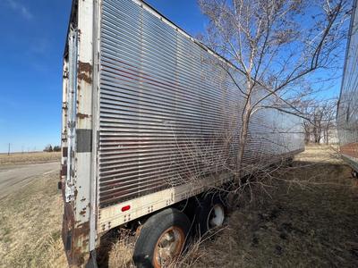 Semi trailer, no title, used for storage