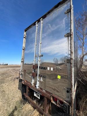 Semi trailer, no title, used for storage