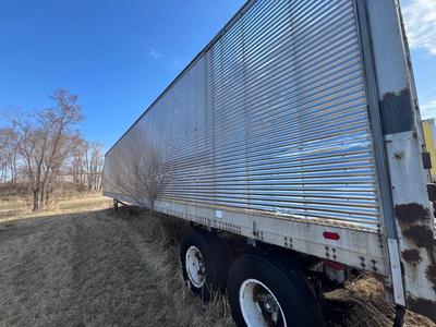 Semi trailer, no title, used for storage