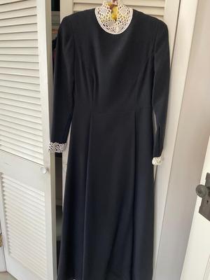 Assorted dresses including a black dressy Ann Fogerty