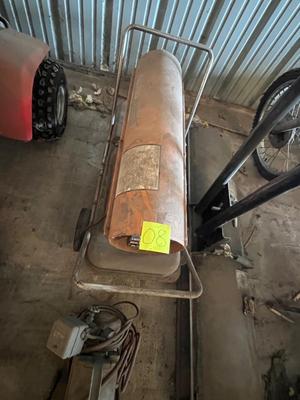 Plow, heater, and small compressor