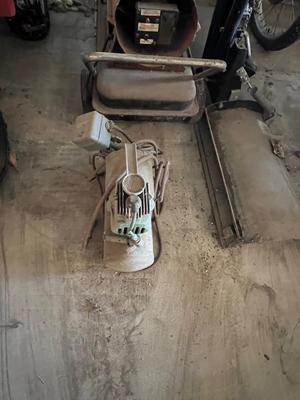 Plow, heater, and small compressor