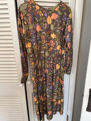 Five handmade dresses, two skirts