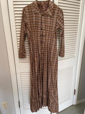 Five handmade dresses, two skirts