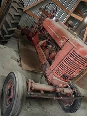 Farmall M tractor