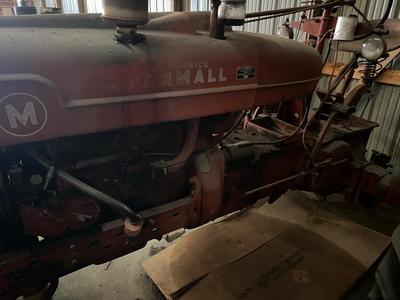 Farmall M tractor