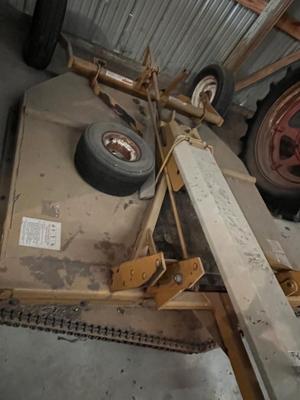Pull behind mower 6 1/2 x 7 1/2 feet