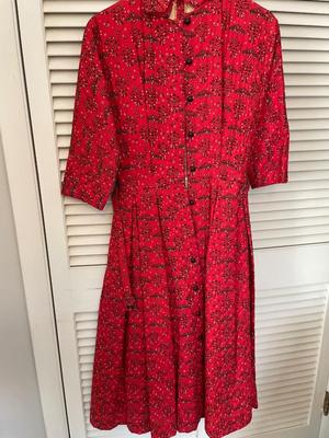 Three handmade skirts, Pendleton skirt and fun bandana pattern dress
