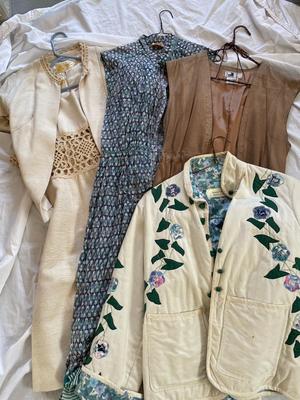 Four unique clothing pieces