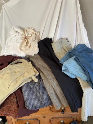 Assortment of skirts, blouses, shorts
