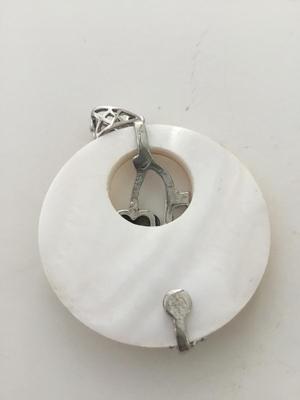 Unmarked beautiful unique fashionable necklace pendant