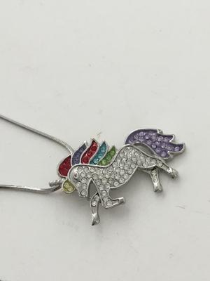 Unmarked unicorn necklace