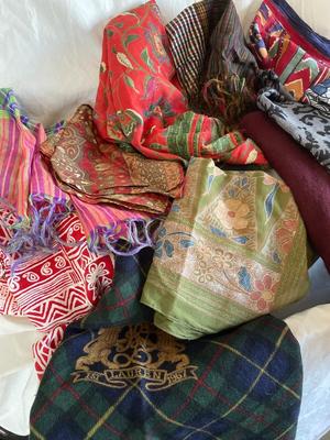 Assorted scarves